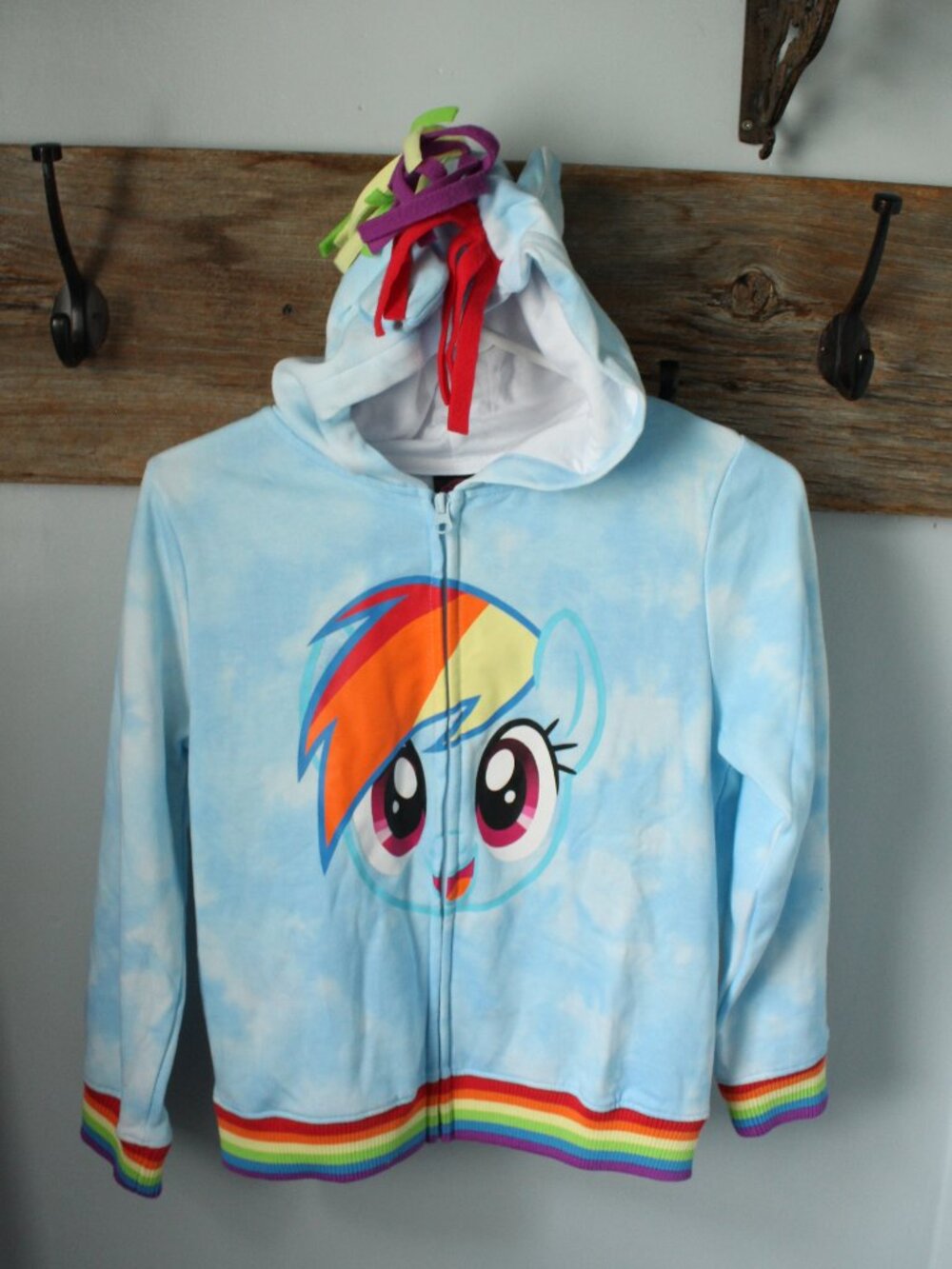 My Little Pony Rainbow Dash Size XL 14/16 Hoodie